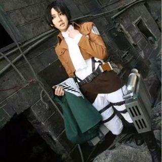 Attack On Titan  Đồng phục, áo jacket và quần cosplay Eren Yeager Mikasa Ackerman