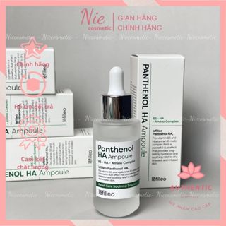 Serum Lefilleo PANTHENOL HA Ampoule Pro-vitamin B5 cấp ẩm, bóng mướt cho da
