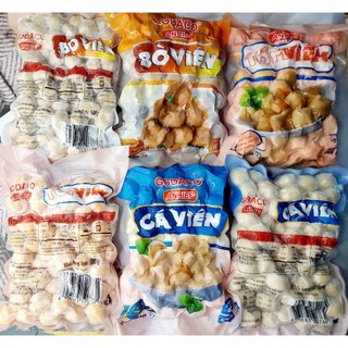 500g Tôm viên _chiên, xiên que