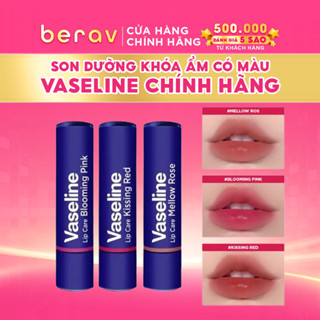 Son Dưỡng Có Màu Vaseline Colour+Care dạng thỏi dưỡng ẩm môi mềm mại 3g