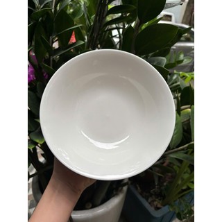 Tô sứ trắng loe GDHT 18cm ăn phở