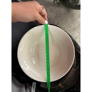 Tô sứ trắng loe GDHT 18cm ăn phở