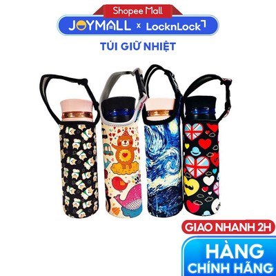 Túi đựng bình giữ nhiệt ngộ nghĩnh dễ thương dành cho bình dưới 600ml LHC4131, LHC4125, LHC4227... - JoyMall