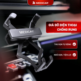 Giá Đỡ Điện Thoại Ô Tô Chống Rung MEDICAR V1, Kẹp Điện Thoại Khe Gió, Thu Gọn Tự Động, Cứng Cáp