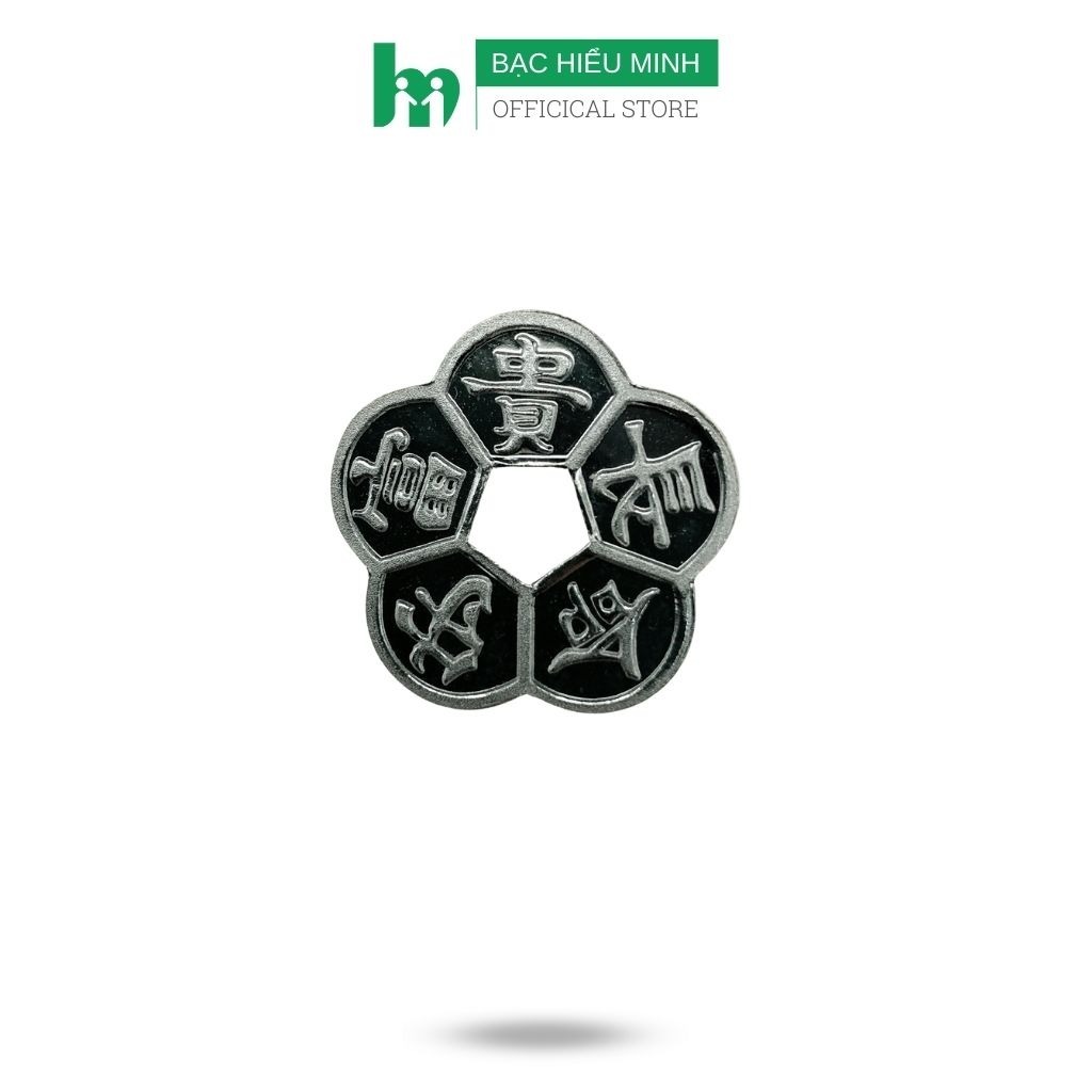 Đồng Bạc Đánh Cảm Cạo Gió Hoa Mai Bạc Ta Nguyên Chất S99 BẠC HIỂU MINH XDG30