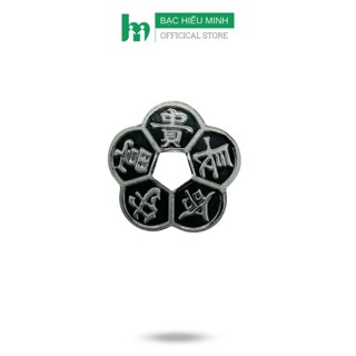 Đồng Bạc Đánh Cảm Cạo Gió Hoa Mai Bạc Ta Nguyên Chất S99 BẠC HIỂU MINH XDG30