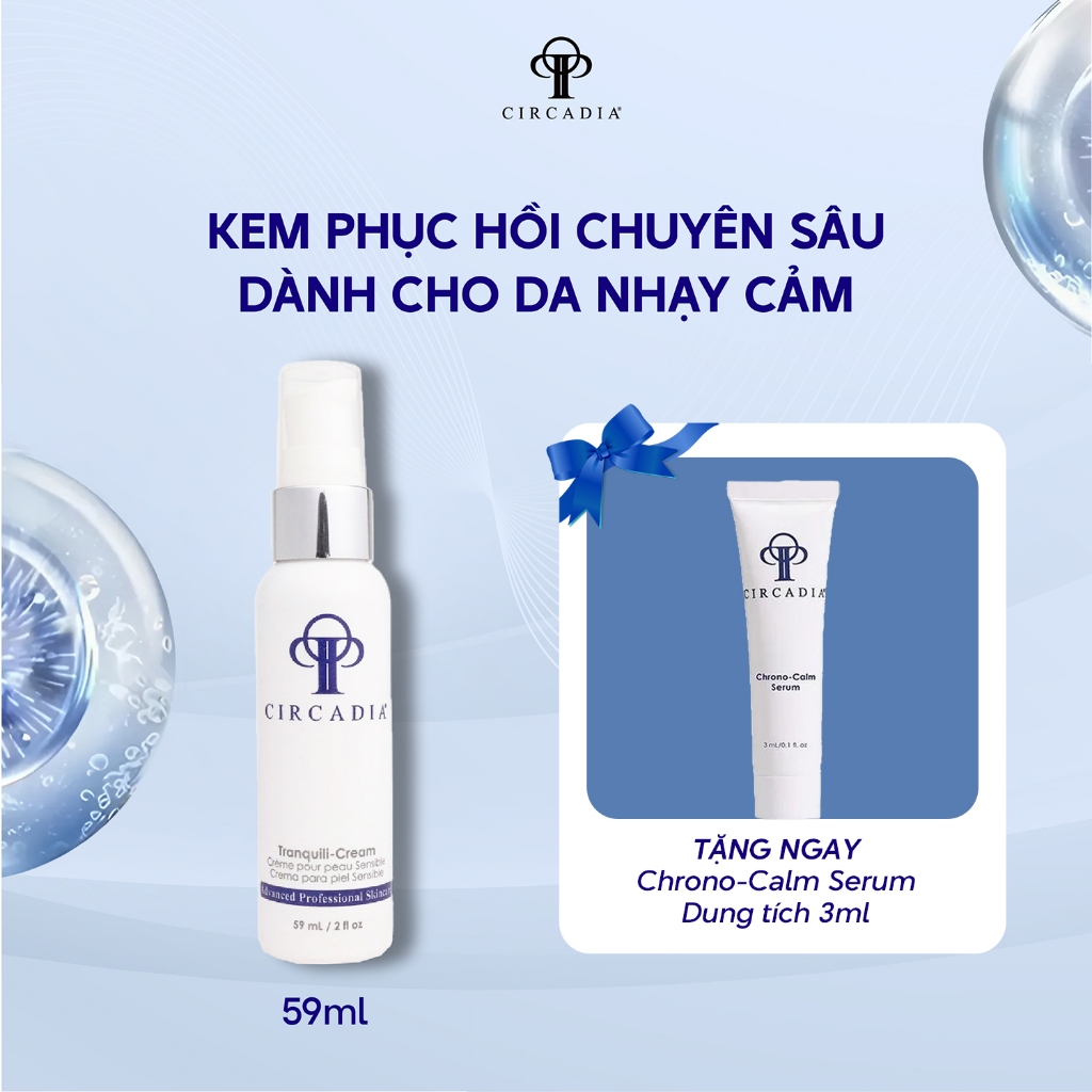 [Circadia] Kem dưỡng Tranquili Cream phục hồi chuyên sâu dành cho da nhạy cảm 59ml
