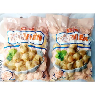 500g Tôm viên _chiên, xiên que