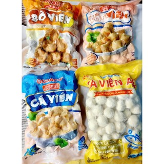 500g Tôm viên _chiên, xiên que