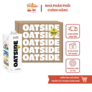 Thùng 6 Hộp Sữa Yến Mạch OATSIDE Barista Oat Milk 1L