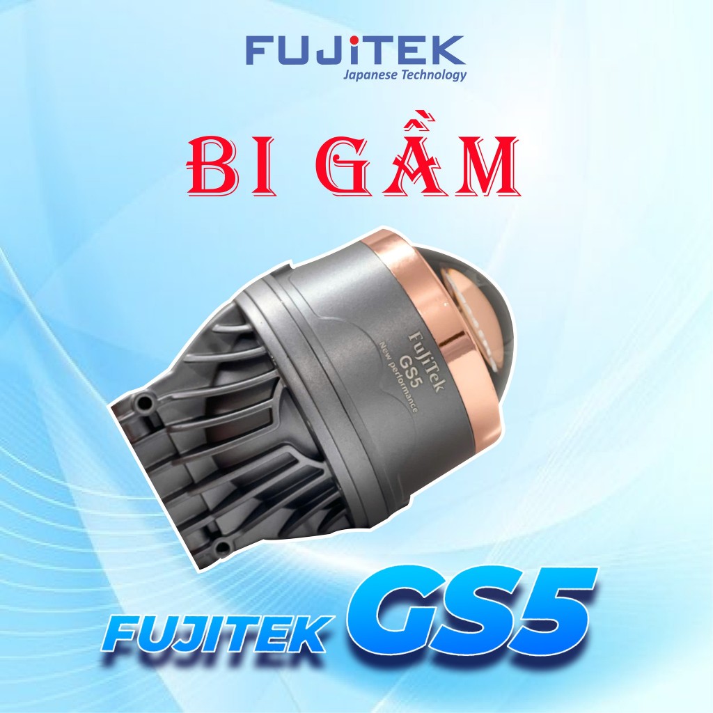 1 Đôi Bi gầm 1 chế độ màu Fujitek GS5 kích thước 3.0 inch