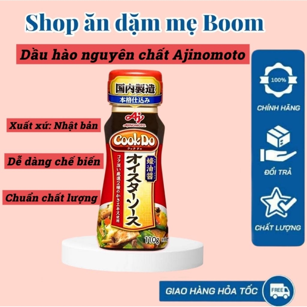 Dầu hào Ajinomoto Nhật 110gr