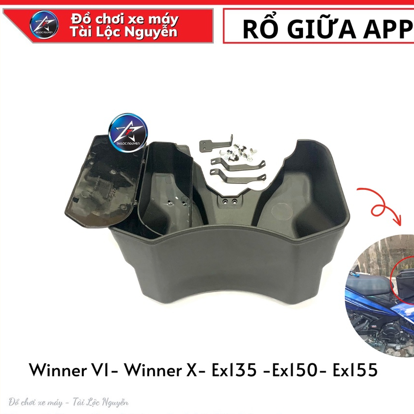 RỔ GIỮA APPI V2 CÓ KHÓA Winner V1 - Winner X - Ex135 - Ex150 - Ex155
