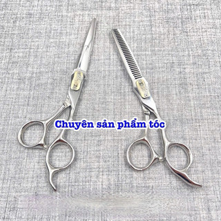 ✅W Kéo cắt tỉa tóc cao cấp 6.0 in thép nhật S440C độ cứng 62HRC lưỡi sắc bén chất lượng vượt trội ( W 2 ốc )