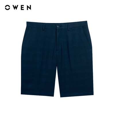 Owen - Quần short Trendy SV252508 màu Xanh tím than chất liệu Nano