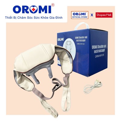 Máy Massage Cổ Vai Gáy OROMI ORM-KW125 - Mô Phỏng Massage Chuyên Nghiệp Như Đầu Ngón Tay