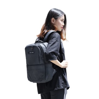 Balo laptop 14" Simplecarry B2B03 thiết kế thời trang nam nữ unisex nhiều ngăn tiện dụng, vải chống thấm đi học đi làm