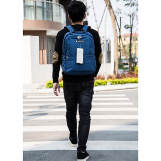 Balo laptop 14" Simplecarry B2B03 thiết kế thời trang nam nữ unisex nhiều ngăn tiện dụng, vải chống thấm đi học đi làm