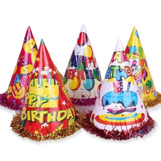 [SIÊU HOT❤️] 100 Mũ kim tuyến nhỏ cho bé tổ chức sinh nhật kích thước 14x19cm