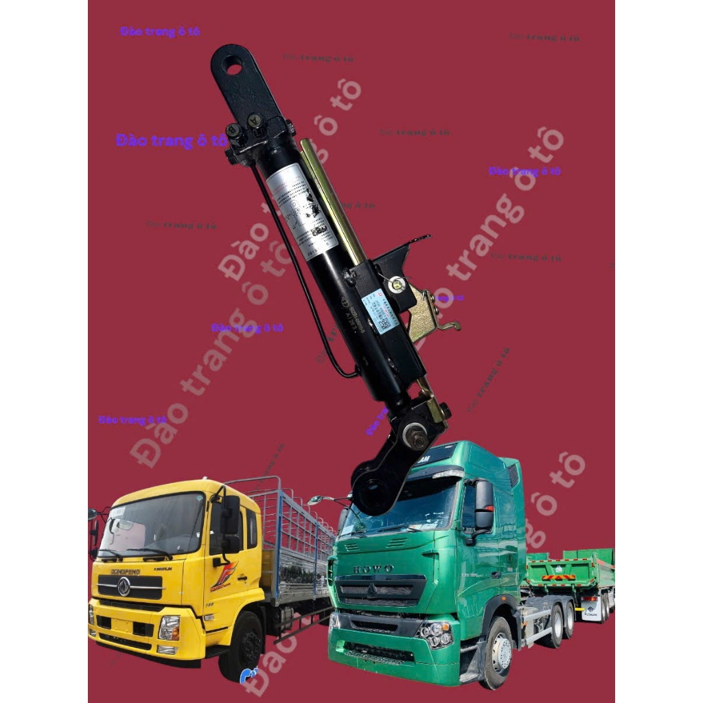 Trụ kích cabin hoàng huy howoa7 50Zb1-05010-B lắp cho xe ô tô howo đầu kéo hoàng huy 8 tấn