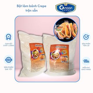 Bột Làm Bánh Crepe Thái Trộn Sẵn Túi 1Kg Canaan