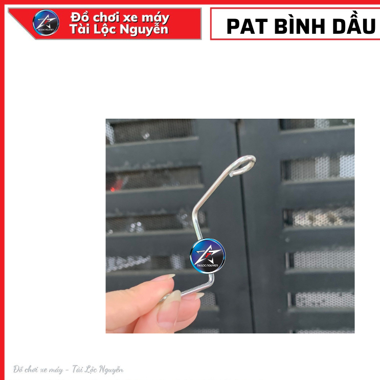 PAT BẮT BÌNH DẦU XE MÁY TITANIUM/INOX