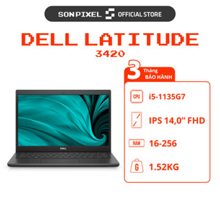 Laptop Dell Latitude 3420, Core i5-1135G7, Ram 16GB/256GB SSD FHD, Laptop Văn Phòng. SonPixel