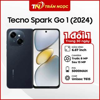 Điện thoại TECNO Spark Go 1 (2024) 3GB 64GB Chính Hãng