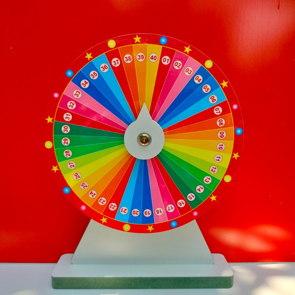 Vòng Quay lucky ( Nhiều Ô - đường kính: 25cm x cao 35cm)