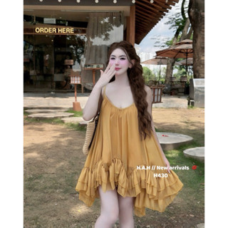 [ Tặng quần bảo hộ] Đầm 2 dây babydoll dáng suông, Váy 2 dây dáng suông xoè tầng (kèm quần)