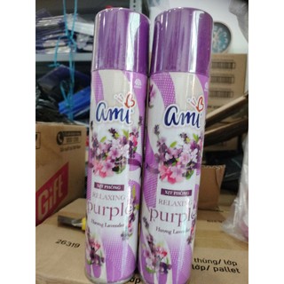 Combo 2 chai - 2 chai  Xịt phòng Ami 280ml (nhiều hương)