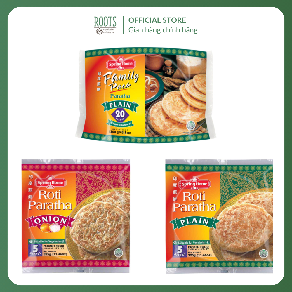 (Ship hỏa tốc) SPRING HOME - Bánh Roti Truyền Thống & Hành