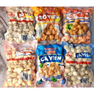 500g tôm  viên Surimi , chiên, thả lẩu,....