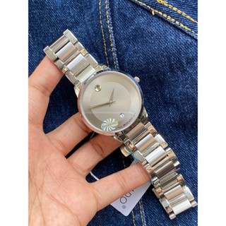  Đồng Hồ Nam MVD dây thép size 40mm new 2024 movado 