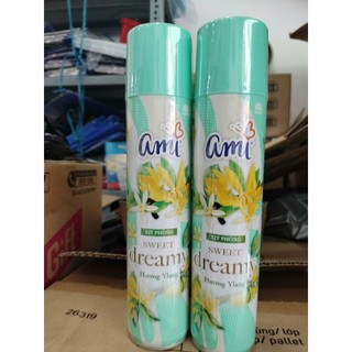Combo 2 chai - 2 chai  Xịt phòng Ami 280ml (nhiều hương)