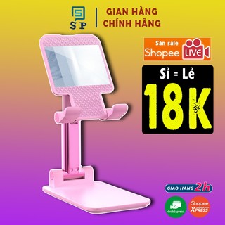  Giá đỡ kẹp điện thoại K3 K4 S P để bàn cho smartphone cầm tay gấp gọn xem phim live đa năng 