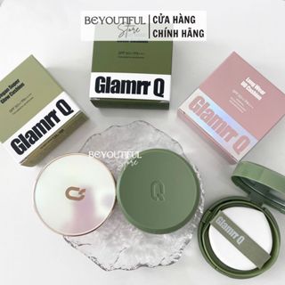  Phấn Nước Cushion GLAMRR Q Thuần Chay Long Wear DD  Vegan Super Glow   Super Cover Cushion 