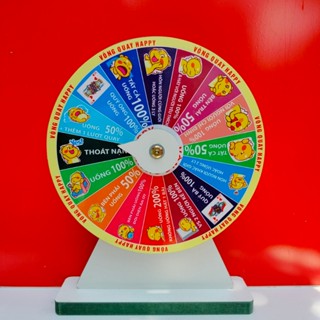  Vòng Quay lucky   ăn Nhậu - đường kính: 25cm x cao 35cm  