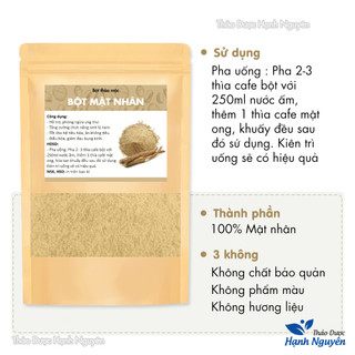 Bột rễ mật nhân nguyên chất 100g (Tăng cường hệ miễn dịch, sức đề kháng)