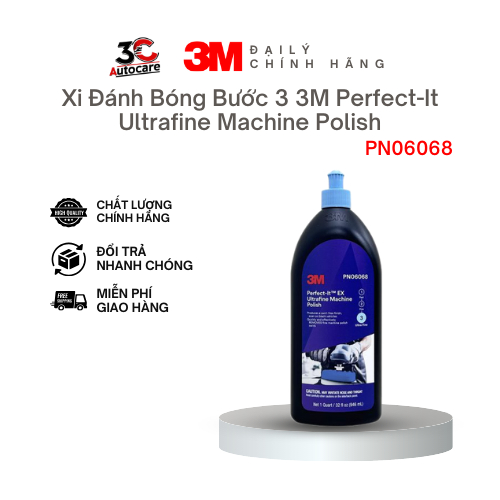 XI ĐÁNH BÓNG 3M BƯỚC 3 06068 946ML - NHẬP KHẨU CHÍNH HÃNG
