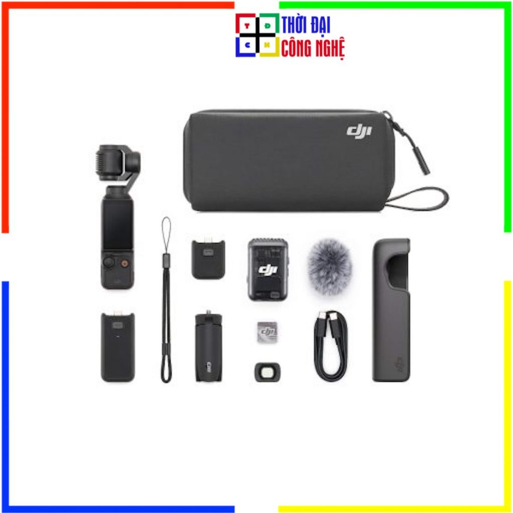 Camera hành động DJI Osmo Pocket 3 COMBO chính hãng. Bảo hành 12 tháng, 1 đổi 1 trong 15 ngày.