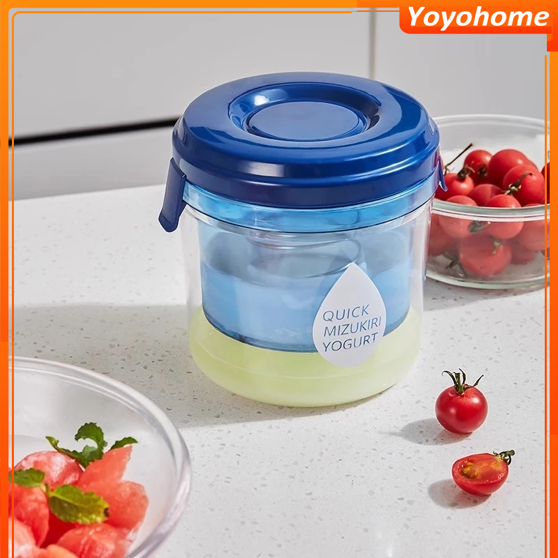 [🚚 Free shipping] Bộ lọc sữa chua Hy Lạp,Cốc tách nước whey làm sữa chua hy,làm sữa chua hy lạp