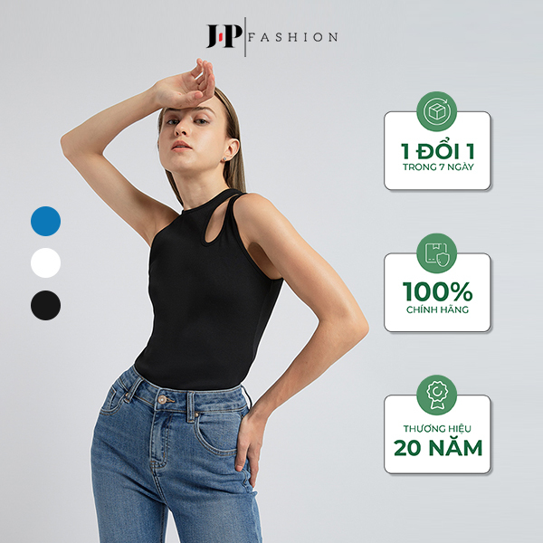 Áo thun ba lỗ J-P Fashion cắt xẻ táo bạo 10107364