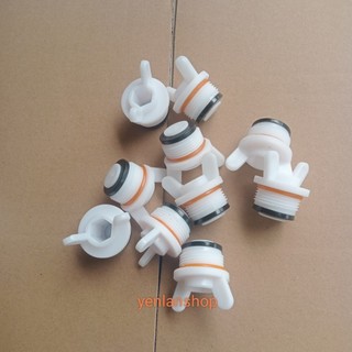 Combo 10 bịt ren  ngoài có zoăng cao su  21,27mm