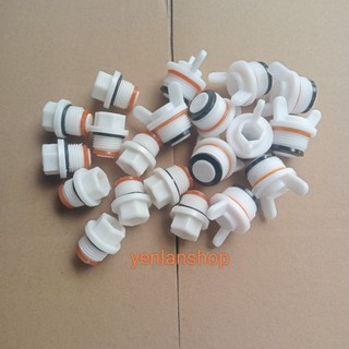 Combo 10 bịt ren  ngoài có zoăng cao su  21,27mm