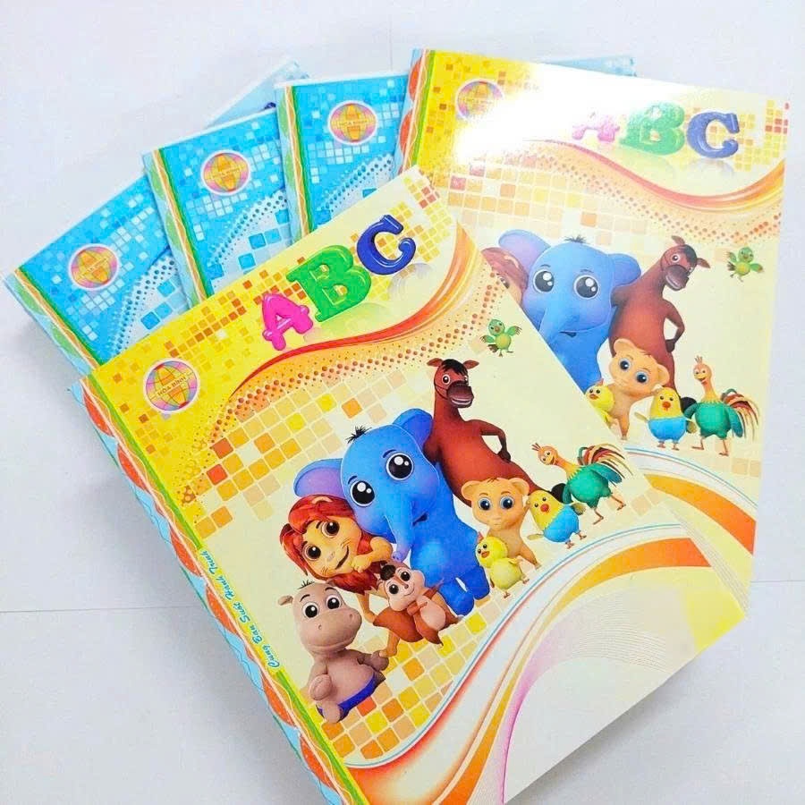 HCKT [THANH LONG] - Tập Học Sinh, Vở 4 Ô Ly ABC HÒA BÌNH 96 Trang (Màu Ngẫu Nhiên)