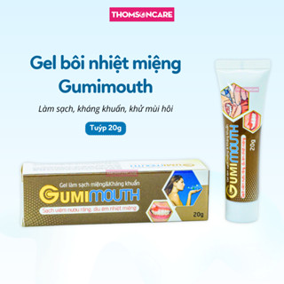 [Mới] Gel Gumimouth - Kem bôi nhiệt miệng, vệ sinh miệng từ thảo dược, chứa nano bạc, đinh hương - Tuýp 20g