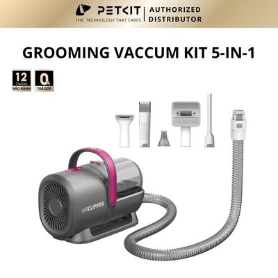 Máy Cắt, Tỉa, Hút Bụi Lông Chó Mèo, Thú Cưng Petkit 5 in 1