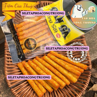 Sỉ bịch 30 gói Snack Gân gà nóng sốt Ba Anh Em foods cay cay thơm ngon đồ ăn vặt cổng trường hot nhất 