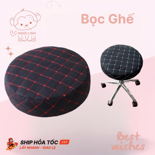 [Hàng đẹp] Bọc ghế xoay spa 3 lớp loại đẹp | Bọc ghế múi xoay, ghế thường spa